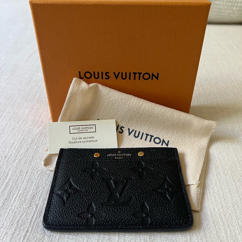 Louis Vuitton Card Holder Monogram Empreinte 🖤